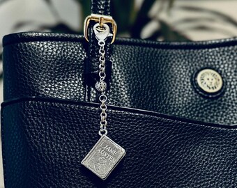 Handbag Charm: Jane Austen Book Lover OOAK Handcrafted