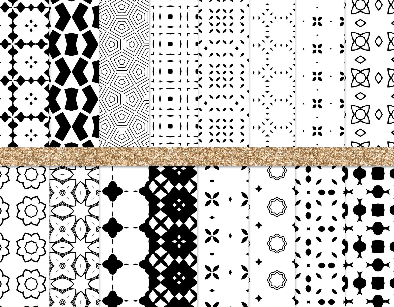 Seamless Pattern Overlays Bundle, 104 Seamless PNG Pattern Sheets With ...