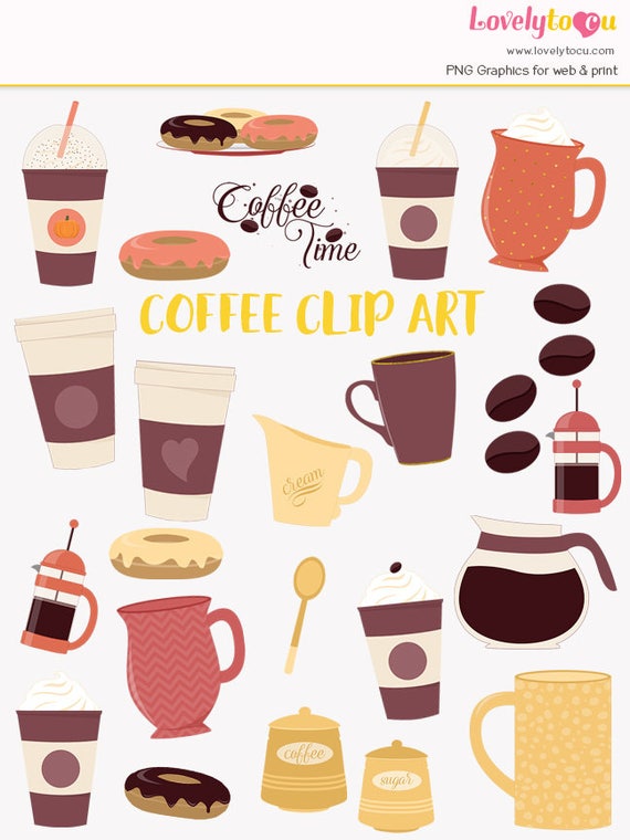 Coffee Time Clipart Coffee Pot Latte 