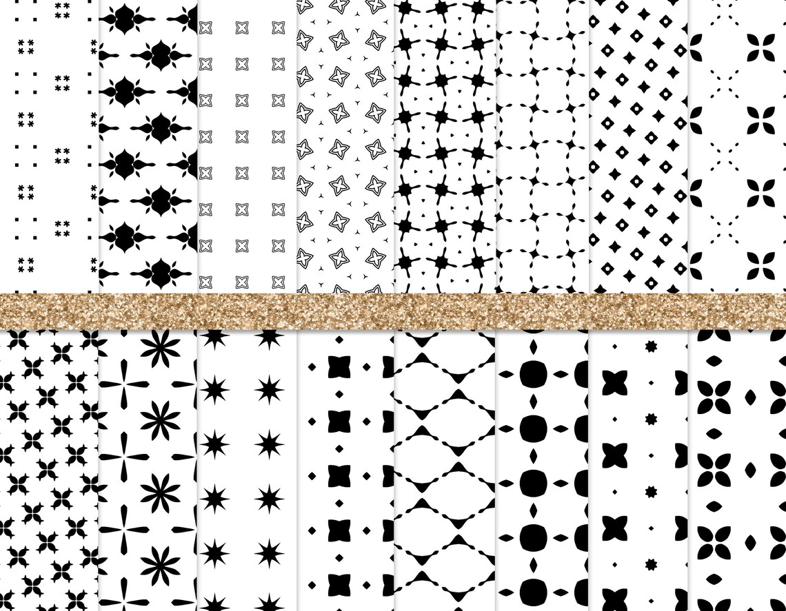 Seamless Pattern Overlays Bundle, 104 Seamless PNG Pattern Sheets With ...