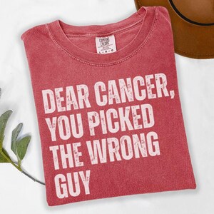 Cancer Encouragement Gift Cancer Survivor Tee Chemo Care Beat Cancer Shirt