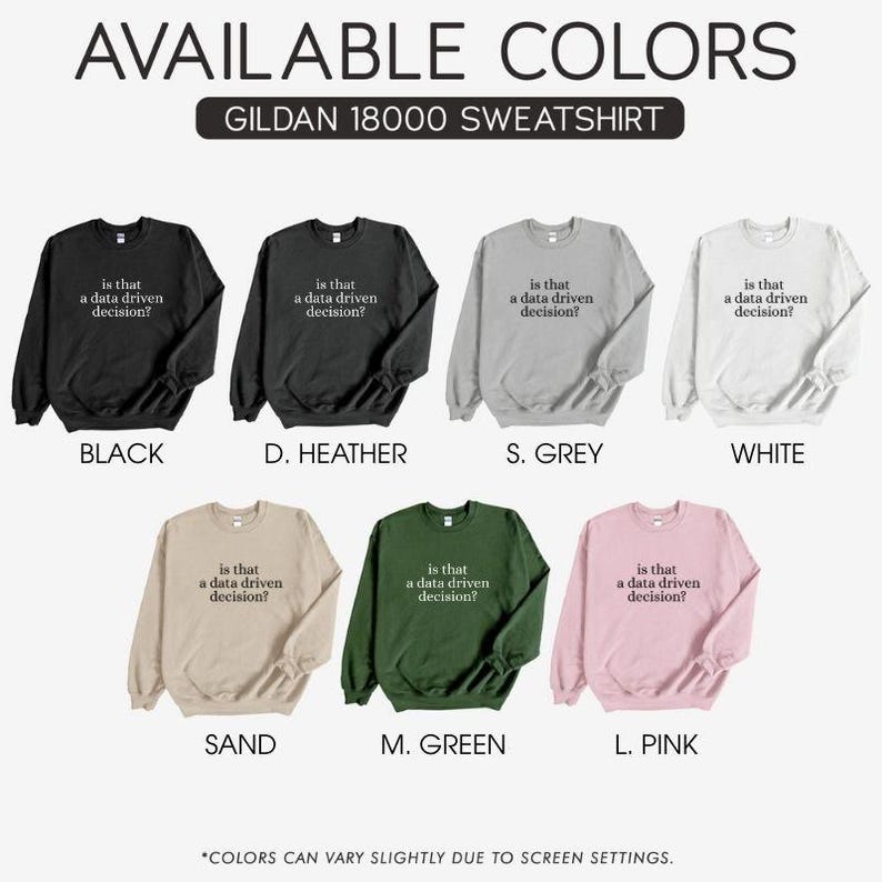 Accounting Finance Shirt Data Driven Decision Data Analytics Tshirt Sweatshirt Business Analyst Project Management Apparel OLV-25-527! image 7