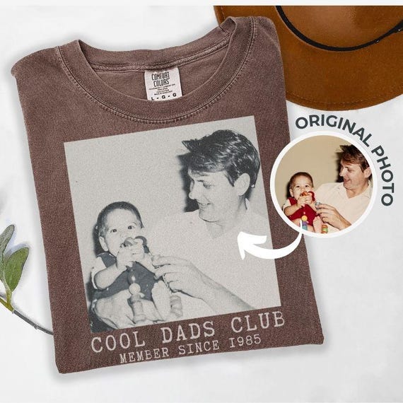 Personalized Gift for Dad Comfort Colors Shirt Gift for Husband Custom Shirt for Dad Cool Papa Pawpaw Club Fathers Day Shirt OLV-25-154