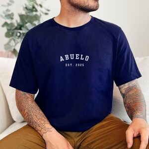 Abuelito Abuelita Est 2025 Matching Tshirts