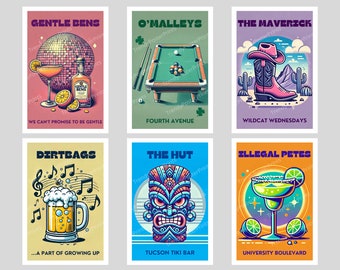 University of Arizona Bar Posters