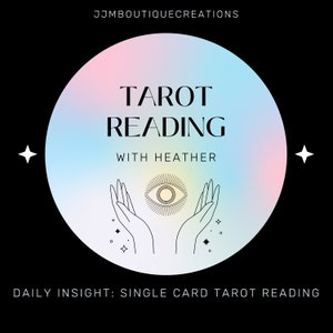 Daily Insight: Single Card Tarot Reading | Same Day Delivery