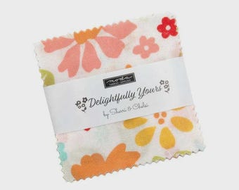Delightfully Yours by Sherri & Chelsi - Mini Charm Pack - Moda Fabrics