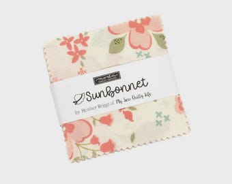 Sunbonnet by My Sew Quilty Life - Mini Charm Pack - Moda Fabrics