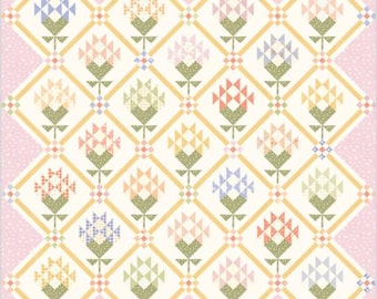 Mayflowers Pastel Prairie Kit Moda - By My Sew Quilty Life - Heather Briggs for Moda
