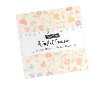 Pastel Prairie by My Sew Quilty Life - Charm Pack - Moda Fabrics