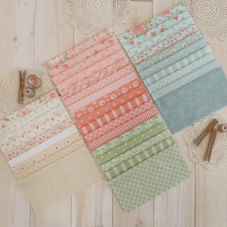 Sunbonnet by My Sew Quilty Life - Fat Eighth Bundle - Moda Fabrics - Etsy