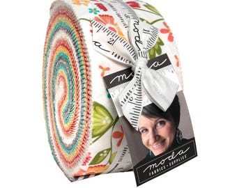 In The Garden by Corey Yoder – Jelly Roll – Moda Fabrics