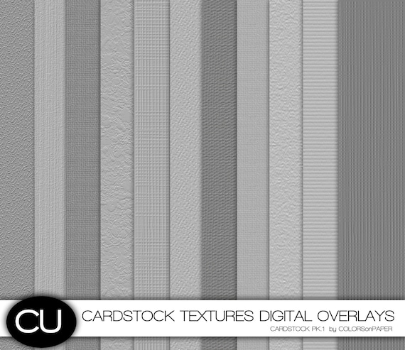 Digital Cardstock Textured Overlays. 12x12. Digital Textures. Digital Scrapbooking. Assorted Textures/ Commercial Use.