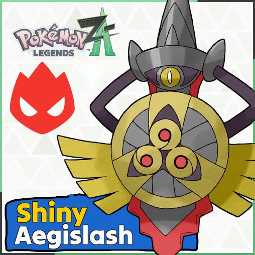Pokémon Leggende ZA ✨ SHINY AEGISLASH Lv65 ALPHA 6IV Adamant Per Nintendo Switch - Foto 2
