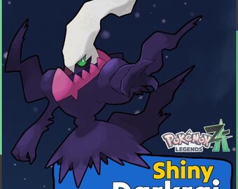 Shiny Darkrai Lv. 50 6IV Timid Nature Pokémon Legends Z-A Legendary Pokemon ZA