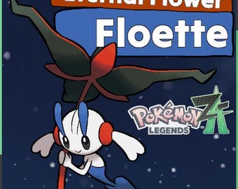 AZ's Eternal Flower Floette For Pokemon Champions and Pokémon Legends Z-A AZ Mega Stone Evolve ZA