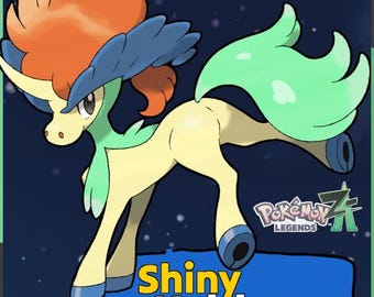 Shiny Keldeo Lv. 50 Legendary Modest Pokémon Legends Z-A Legendaries Pokemon ZA