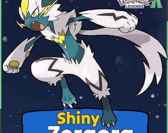 Shiny Zeraora Lv. 100 Legendary 6IV Pokémon Legends Z-A Legendaries Pokemon ZA