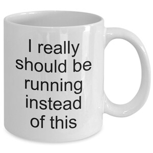 Runner mug, gift for runner, gift for jogger, running gift