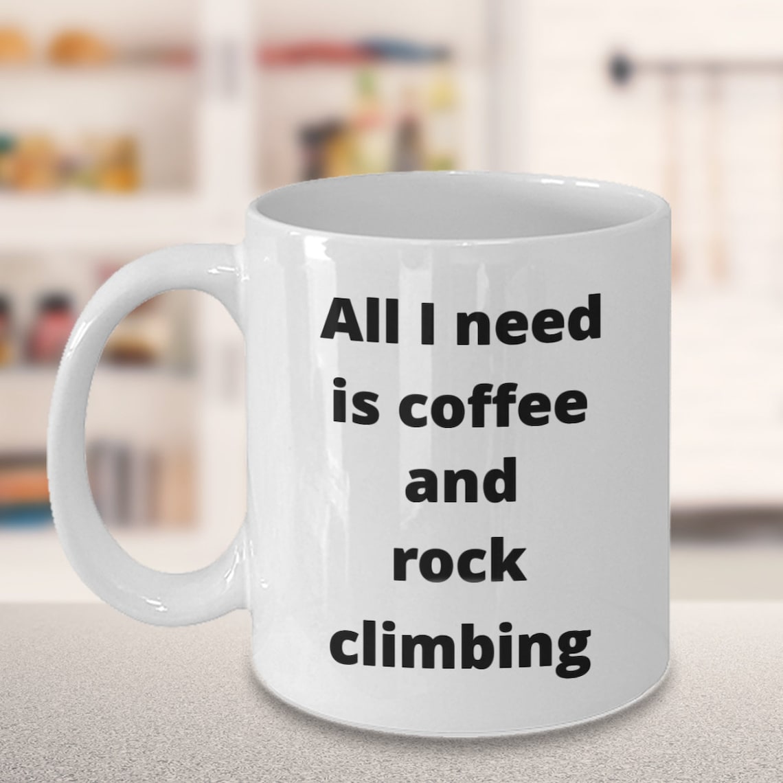 Rock Climbing Coffee Mug Funny Gift Idea for Rock Climber Etsy
