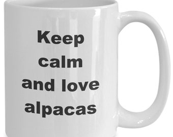 Alpacakoffiemok: grappig cadeau voor alpacaliefhebber