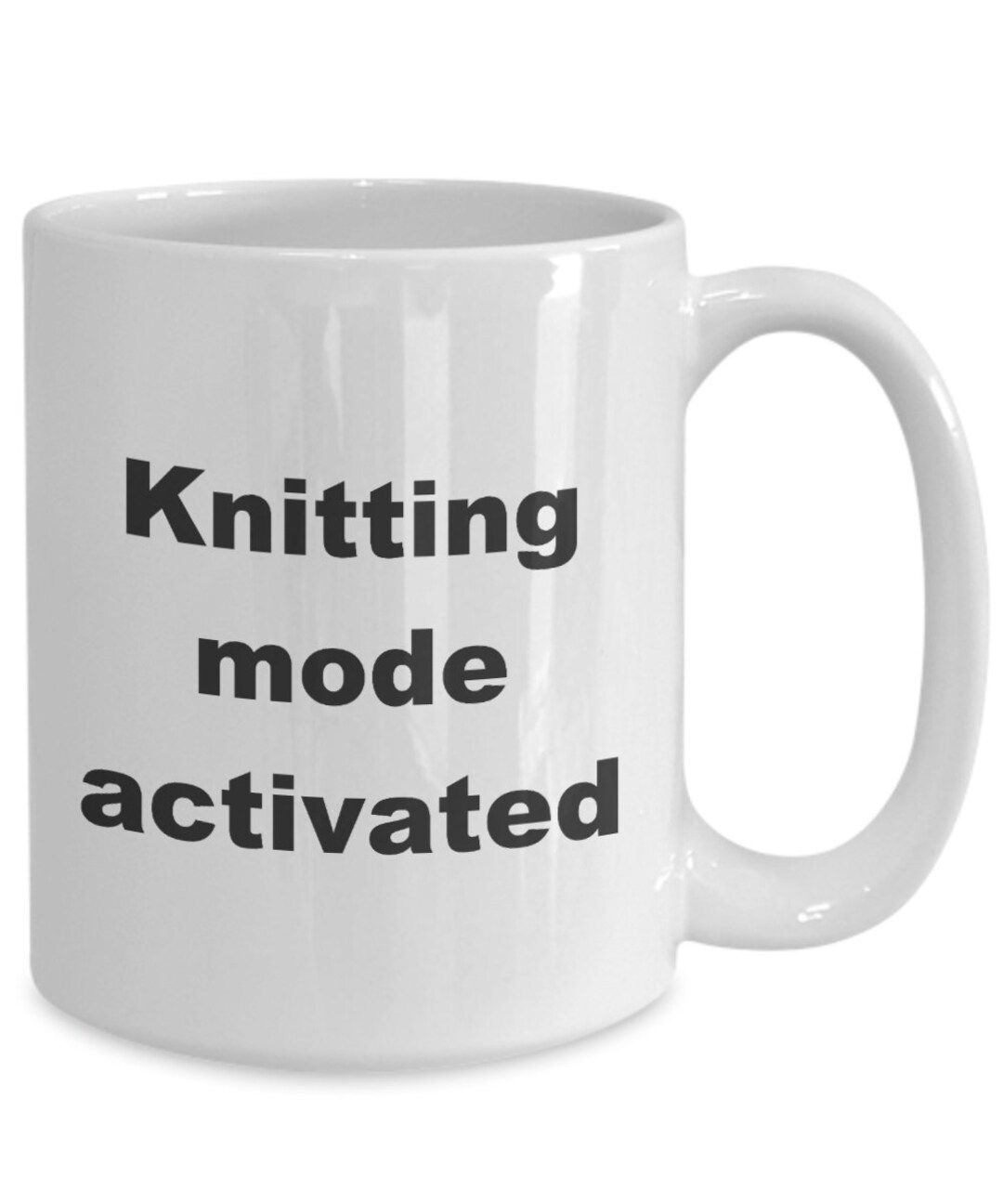 Funny Knitting Mug Gift for Knitter Yarn Lover Crafter Mom Etsy