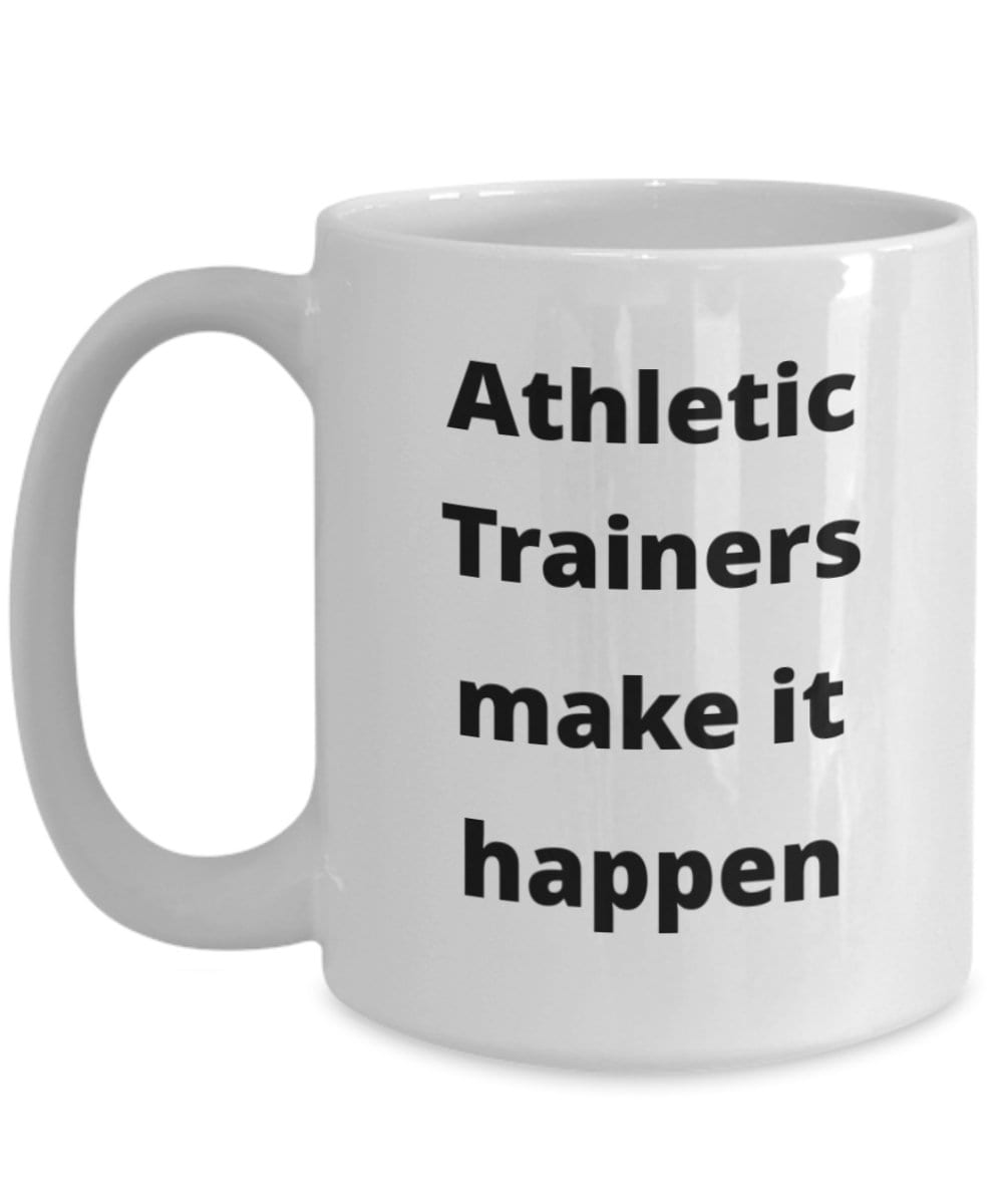 Athletic trainer coffee mug funny gift idea for sports team coach