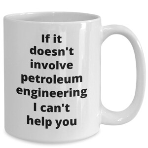 Petroleum Ingenieur Kaffeetasse lustige Geschenkidee für Technikmajoren graduierte T - Shirt Reisebecher