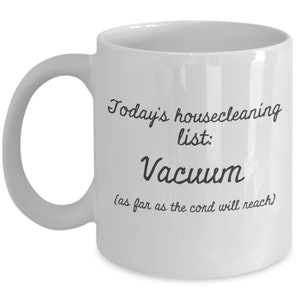 Lustige Tasse mit Putzen, Geschenk für Mama, Geschenk für sich selbst, Muttertagsgeschenk