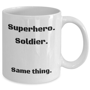 Soldier Mug Gift for Army Soldier NCO