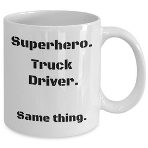 LKW Fahrer Kaffeebecher lustige Geschenkidee für Lieferung Spezialisten T-Shirt Reisebecher Thermobecher