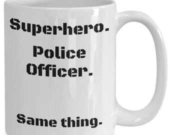 Politieagent koffiemok grappig cadeau idee voor politieagent cop vaders dag verjaardag pensioen t-shirt reismok