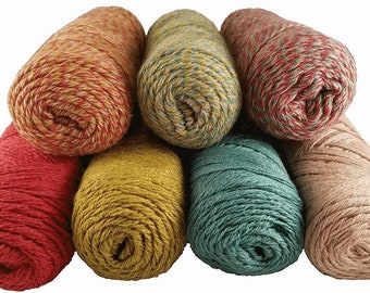 Suri Alpaca Blend Fingering Weight Yarn "SuriSilk" Alpaca/Silk/Wool Yarn for Knitting, Crochet, Weaving by Natural Fiber Producers