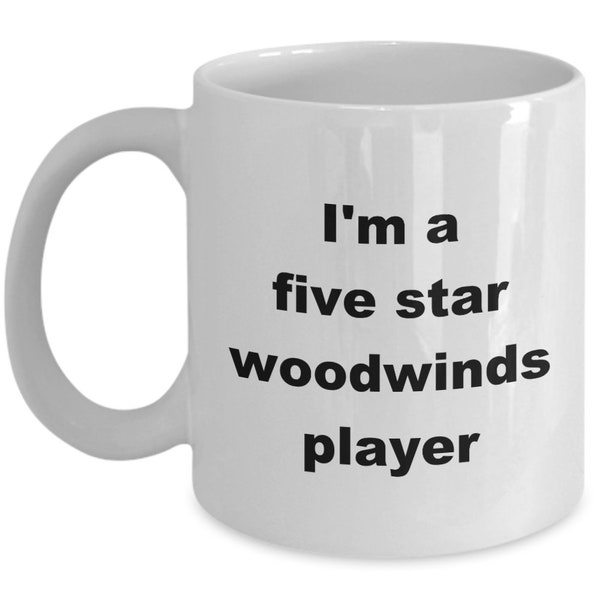 Woodwind player mug