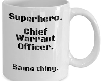 Chief Warrant Officer Ceramic Mug 11 or 15 oz.