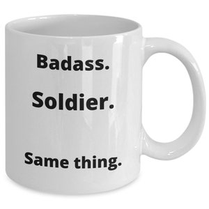 Soldier mug