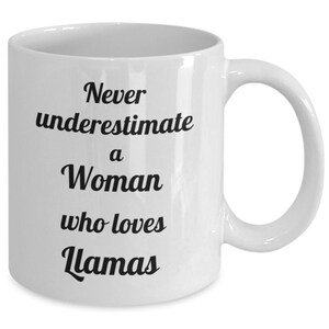 Llama lover coffee mug funny gift idea for llama owner breeder lover