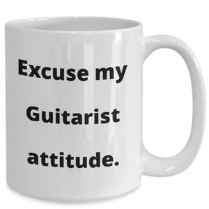 Lustige Gitarrist Tasse Geschenk für Gitarrist