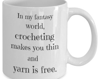 Funny gift for crocheter, crocheting gift, crochet gift