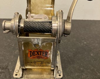 Antique Dexter Pencil Sharpener - Industrial Office Decor