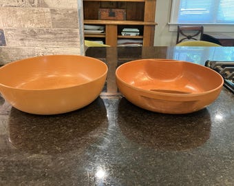 Ellinger’s Agatized Wood Bowls – Set of 2 – Made in Wisconsin