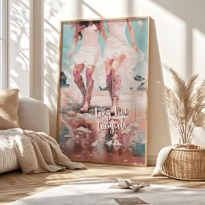 Coastal Cowgirl Decor, Coastal Aesthetic, Cowgirl Printable Wall Art, Preppy Dorm Decor, Girly Aesthetic, Trendy Wall Art, Digital Download