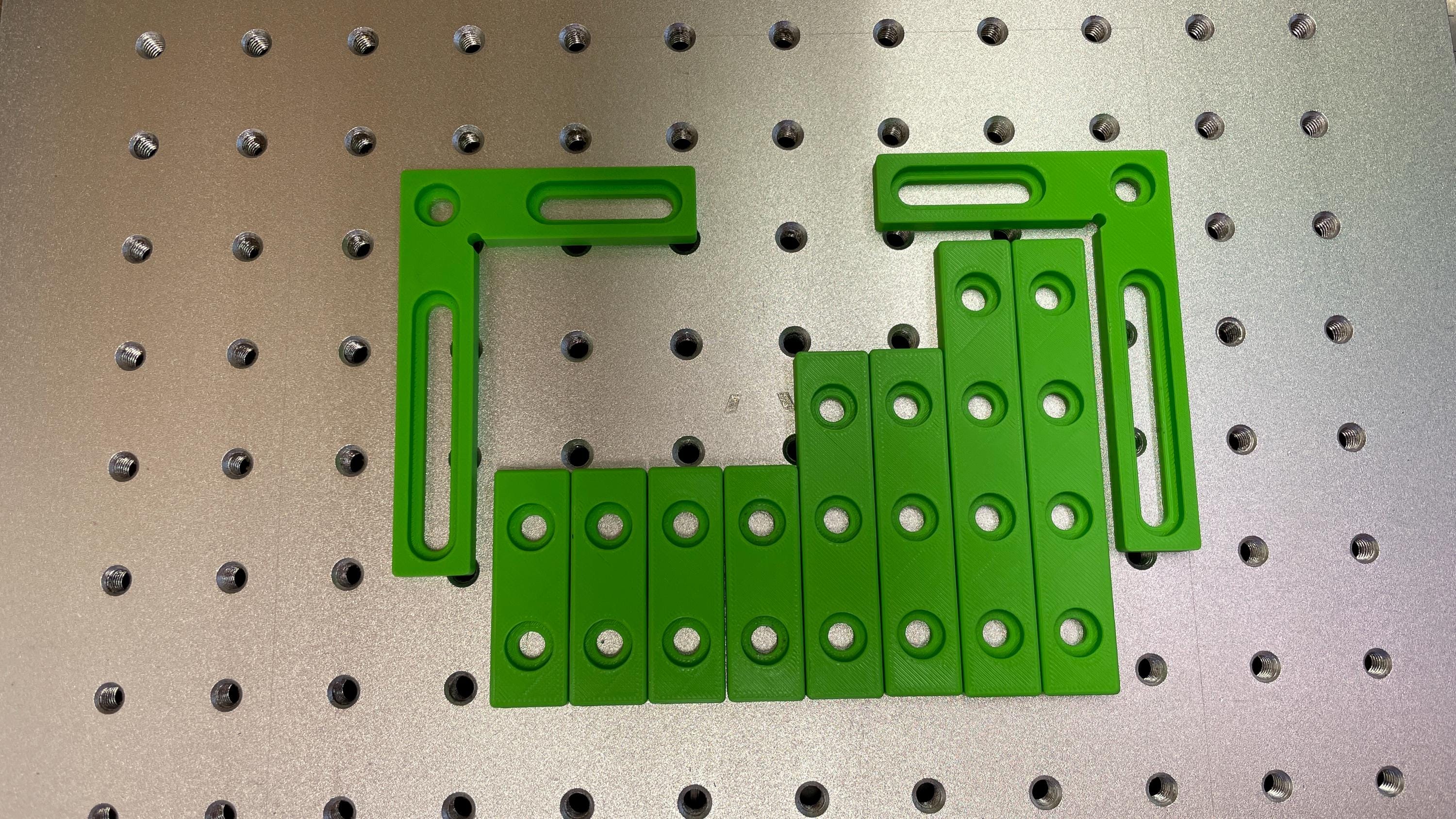 Fiber Laser Alignment Fixture Set, Laser Engraving Fences, 10-piece ...