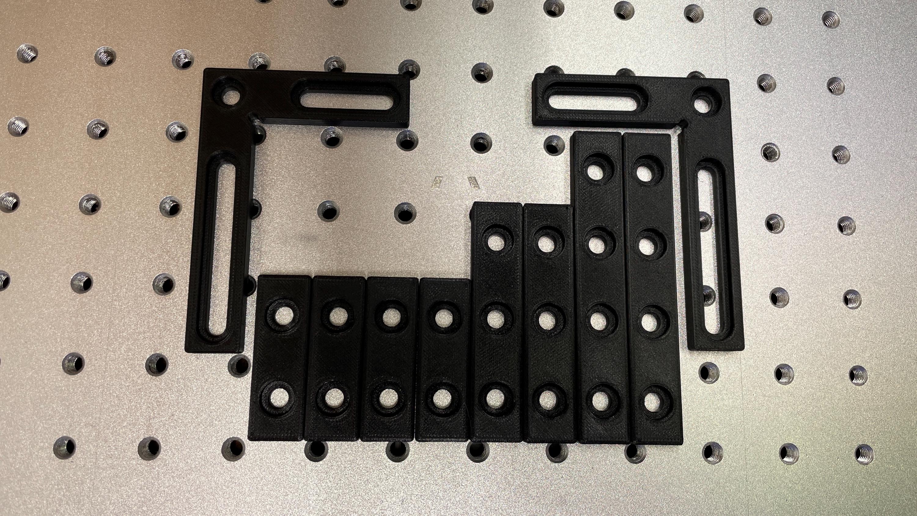 Fiber Laser Alignment Fixture Set, Laser Engraving Fences, 10-piece ...