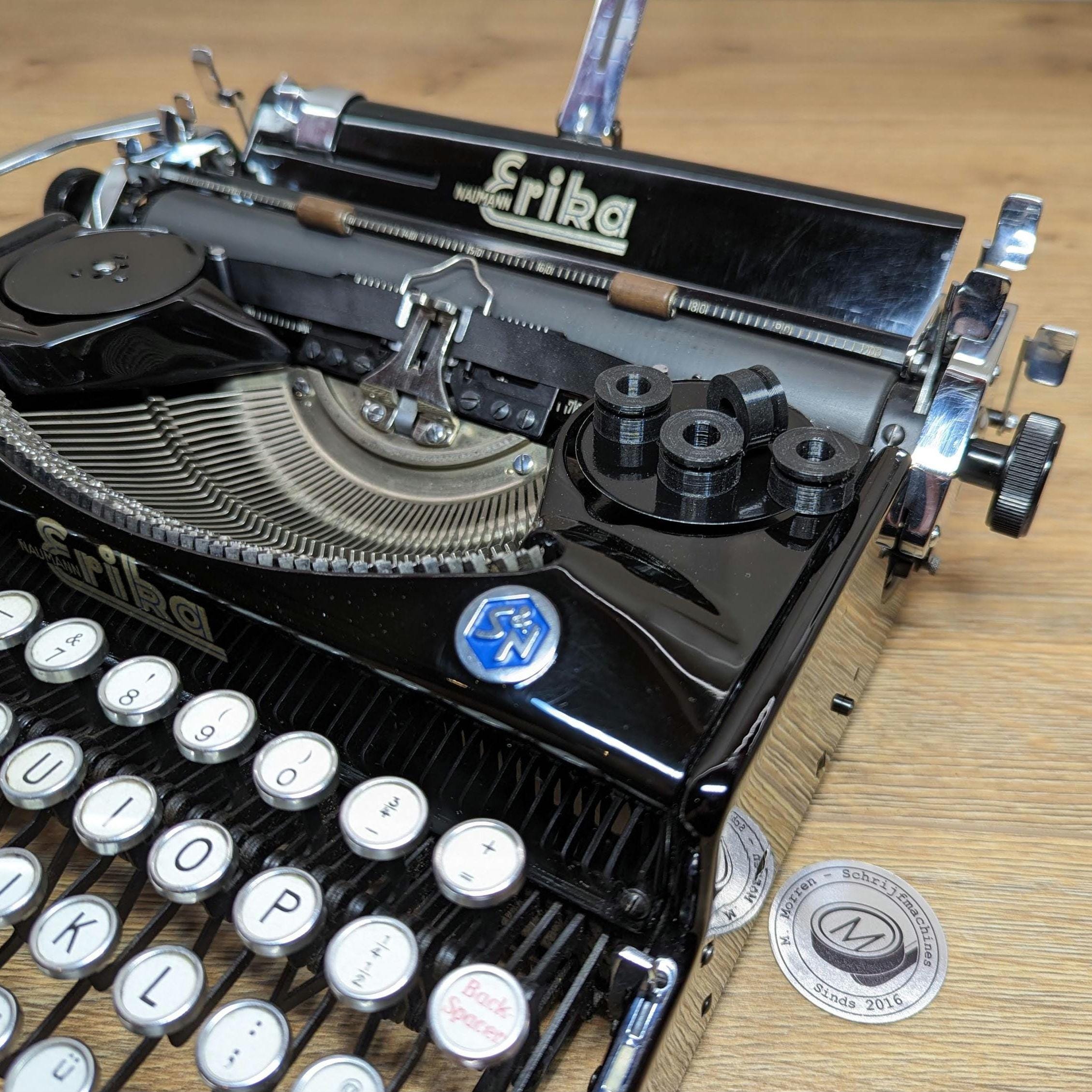 実働品 Erika S エリカタイプライター AZERTY配列のフランス仕様 1939