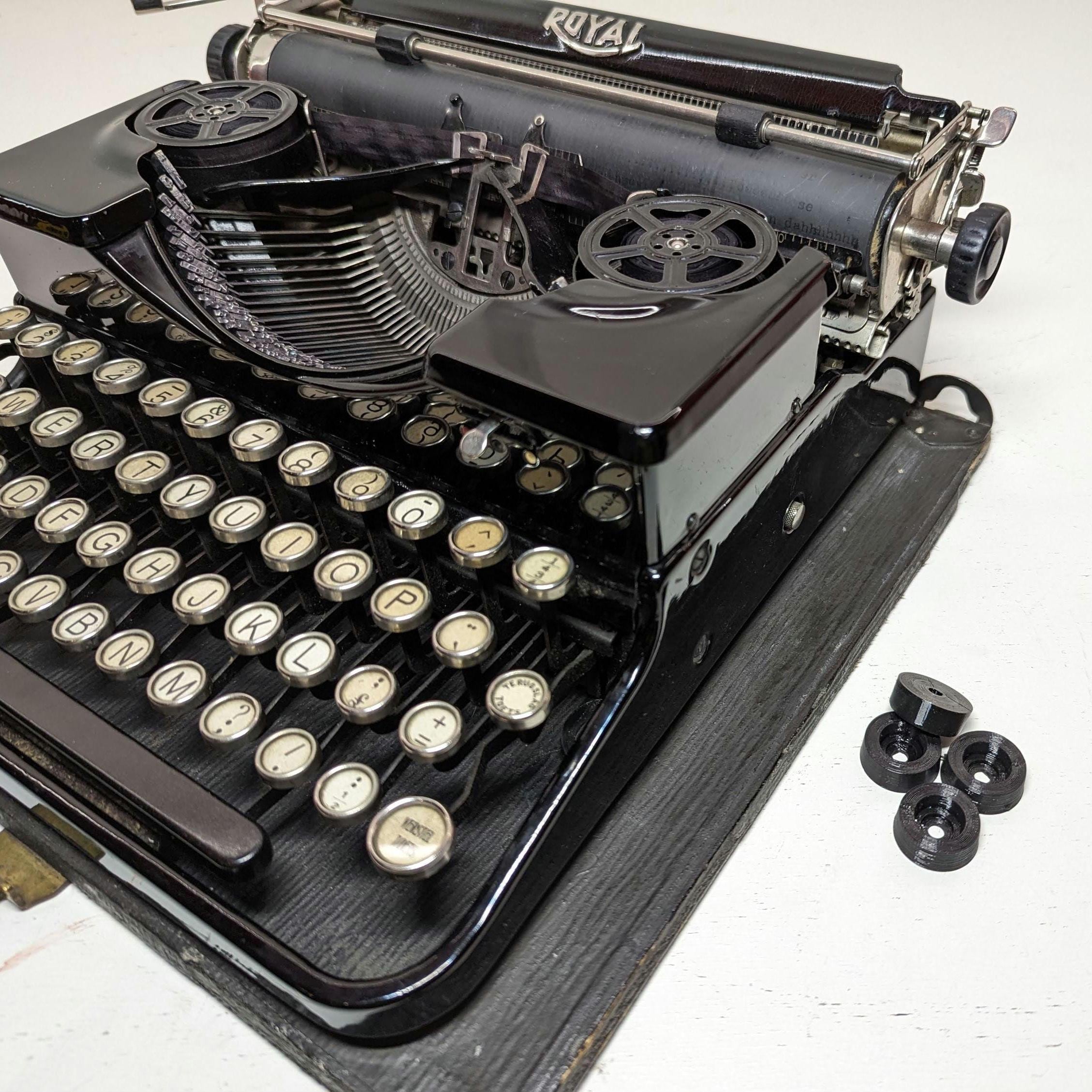 Royal P (Early) Typewriter Case Feet - Set of 4