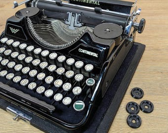 Continental Portable Typewriter Case Feet - Set of 4