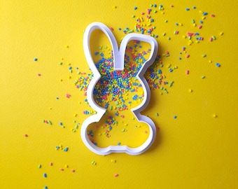 Cortador de biscoitos de coelho: confeitaria de primavera e guloseimas de Páscoa