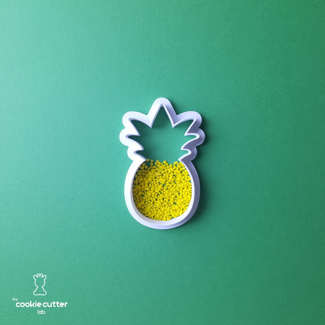 Pineapple Cookie Cutter | Summer | Fruits | Fondant Cutter | Clay ...