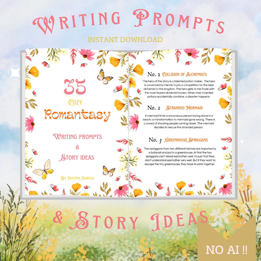 Cozy Romantasy Writing Prompts and Story Ideas - for Romantic Fantasy ...